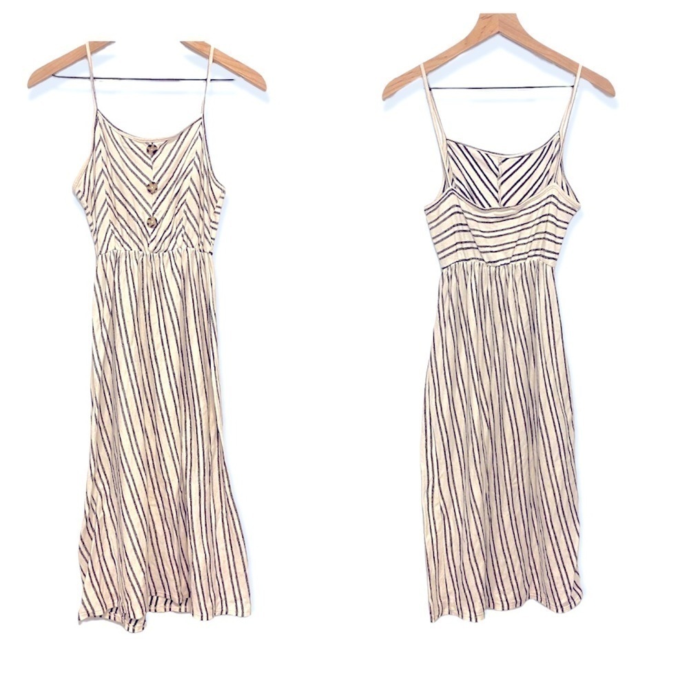 MIDI Stripe dress size small